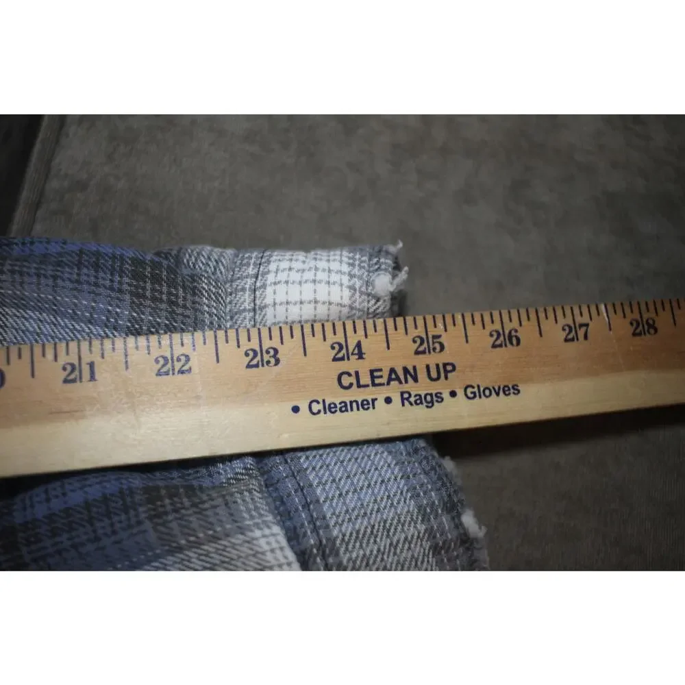 Vintage I.C. Mist Sherpa Lined Plaid Flannel Jacket 3X Heavyweight Workwear